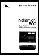 Nakamichi 500 OEM Service
